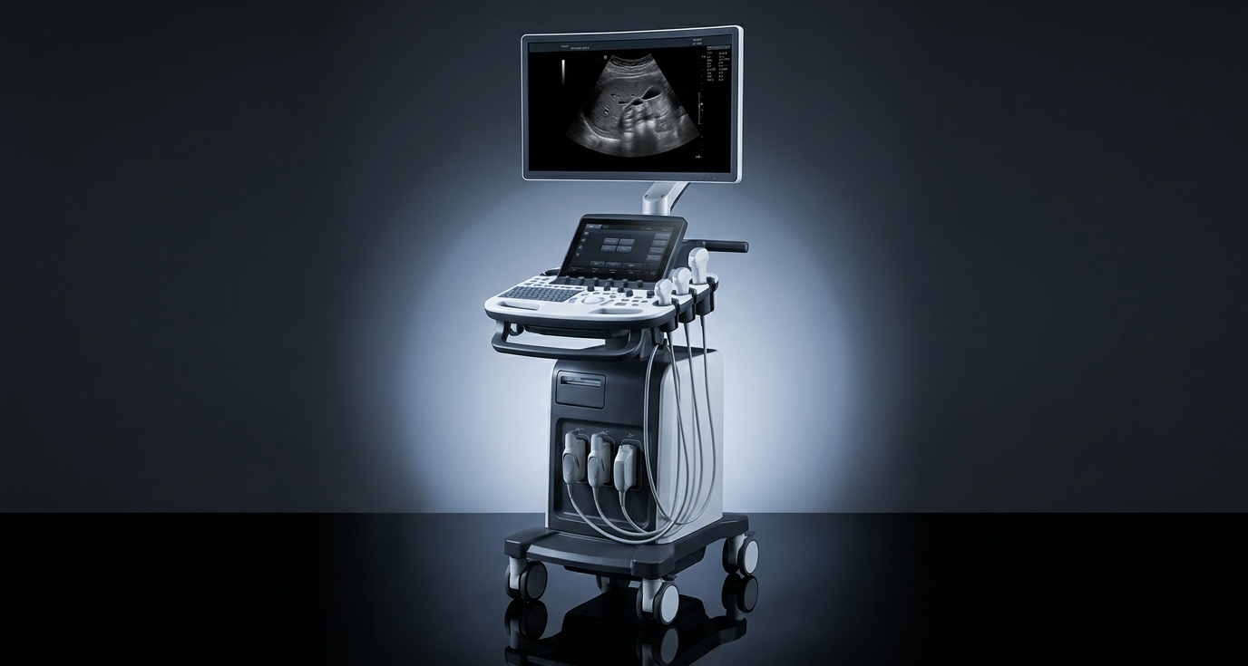 Cart-based diagnostic ultrasound system for healthcare stakeholders in emerging markets